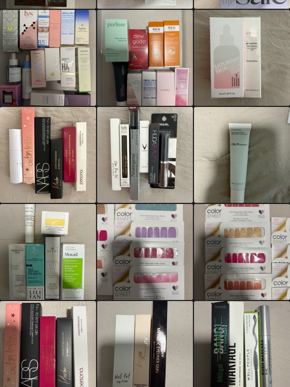 Premium Beauty Mystery Lot High End Skincare Care & Makeup Full Size